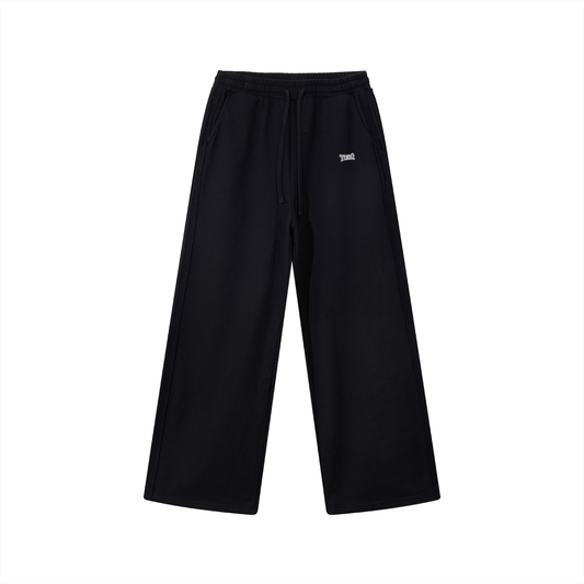 Contrast Tape Straight-Leg Sweatpants