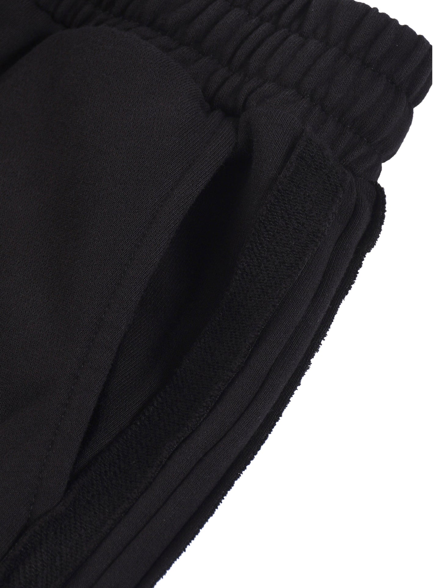 Contrast Tape Straight-Leg Sweatpants