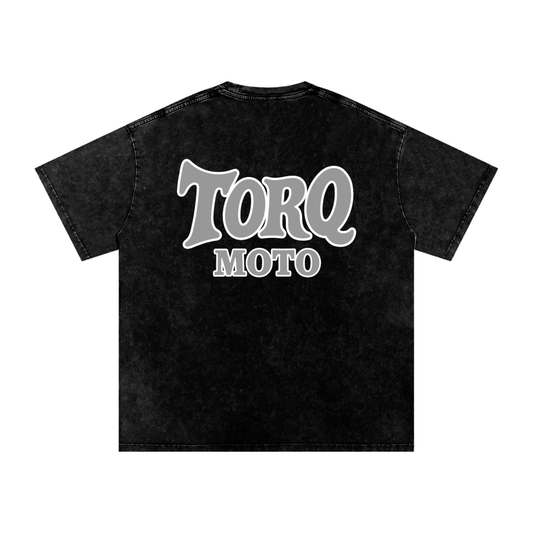 Acid Wash Oversize T-Shirt - 250 GSM